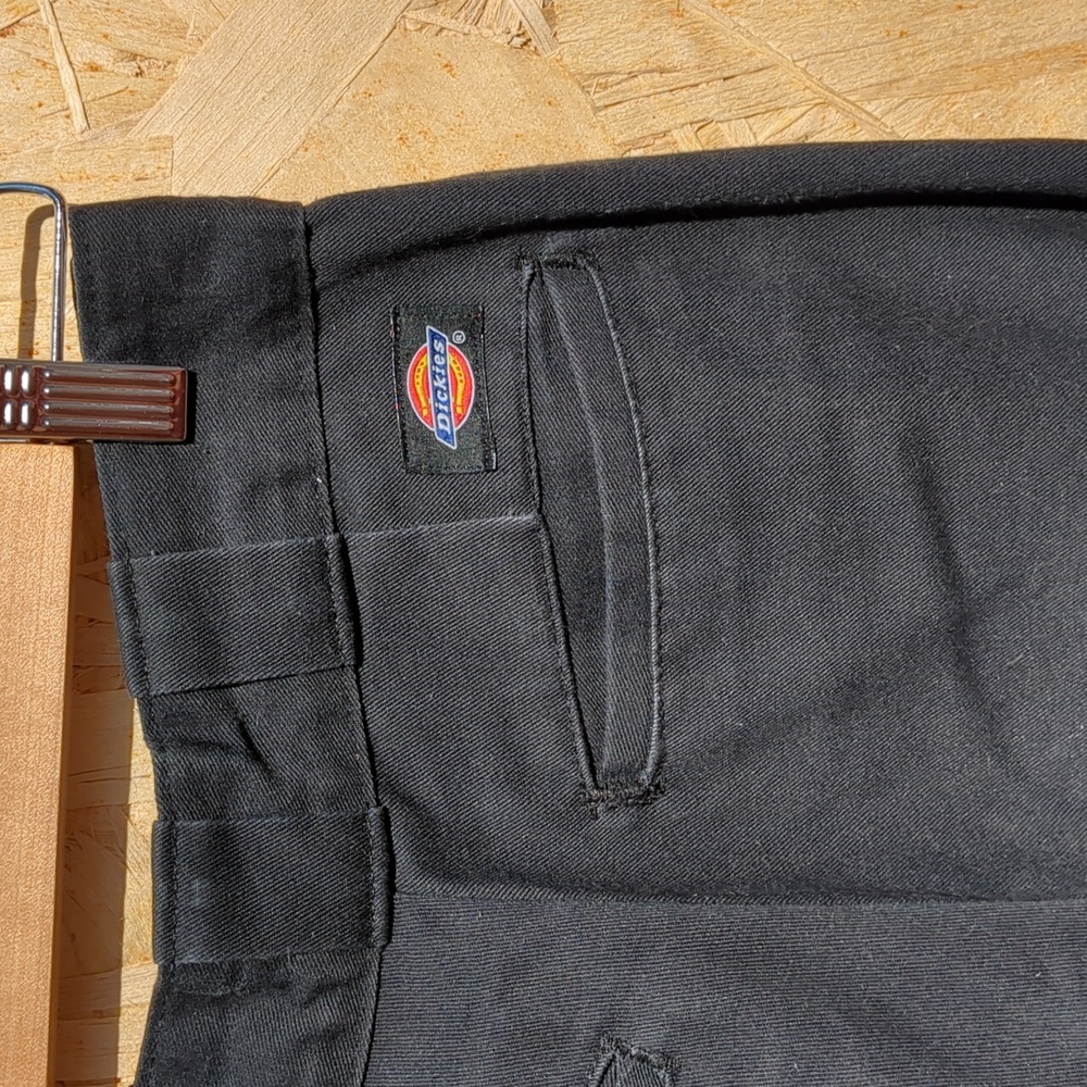 -DICKIES, SECOND HAND- Urban Outfitters Black Dickies Size 0 USED
